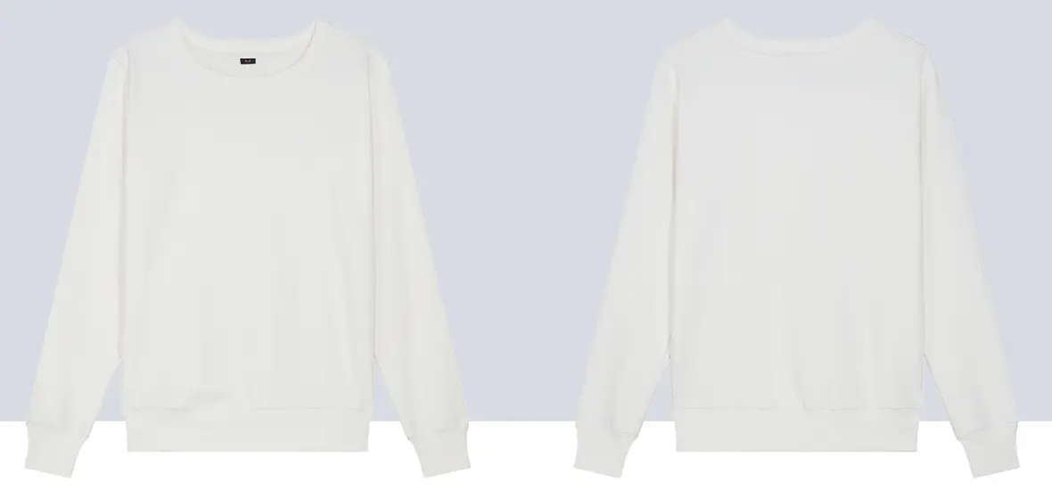 Custom Round Neck Sweatshirts  Health Cotton