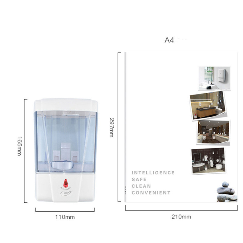 Automatic infrared 700ML intelligent sensor soap dispenser