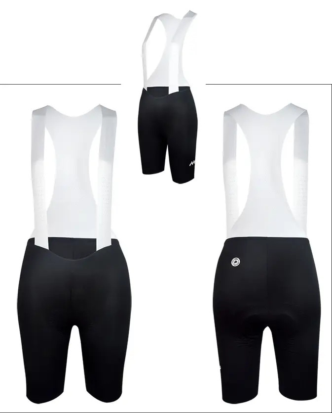Women's one-piece rubber band cycling shorts