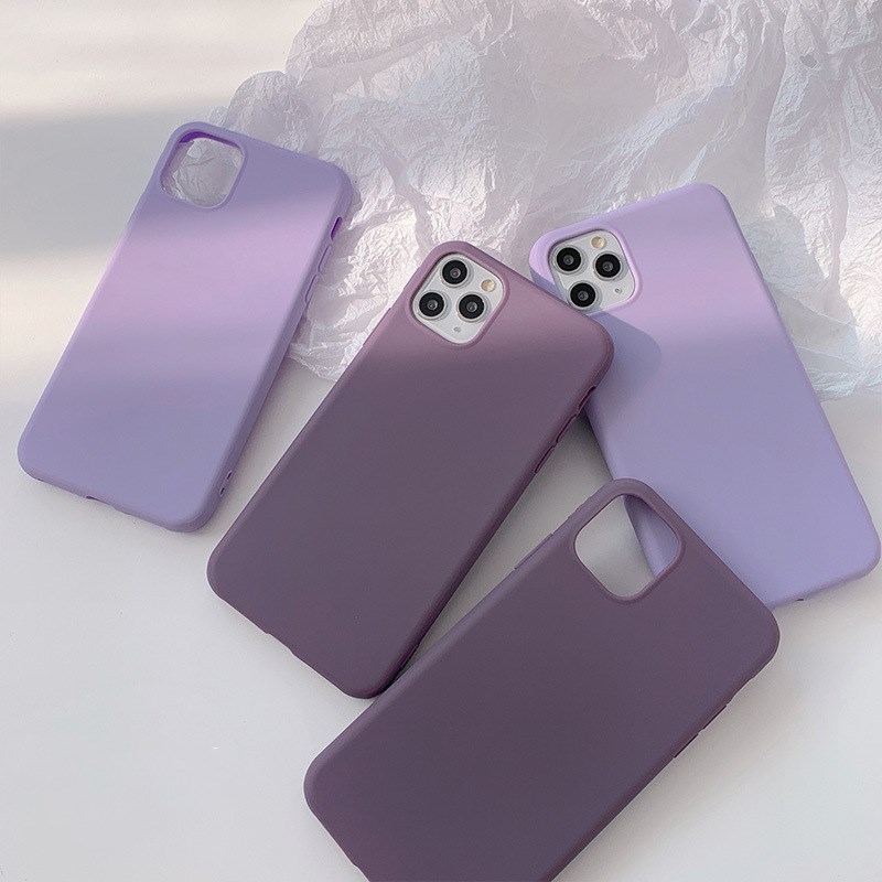 Light taro purple mobile phone case