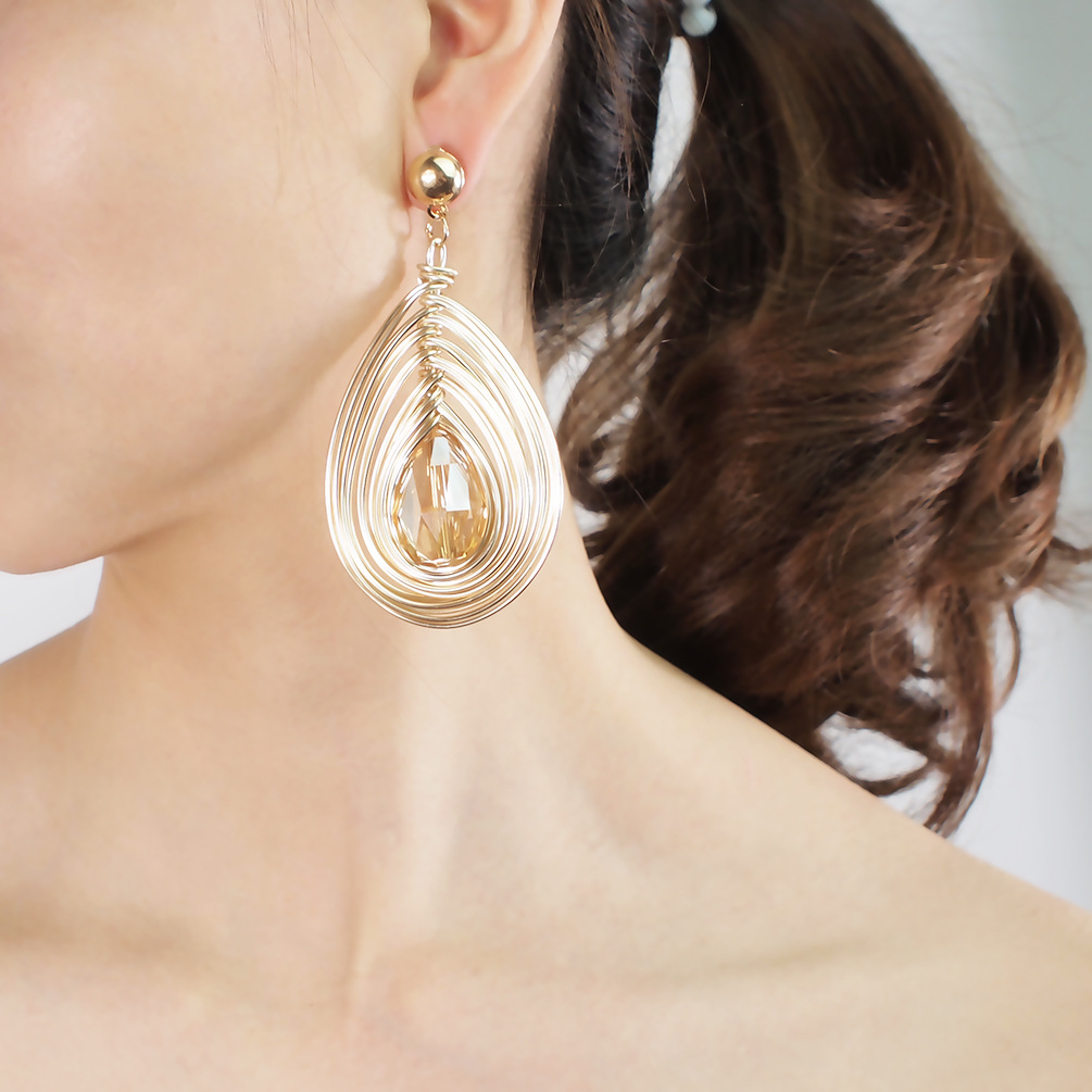 Retro multi-layer circle multi-layer water drop