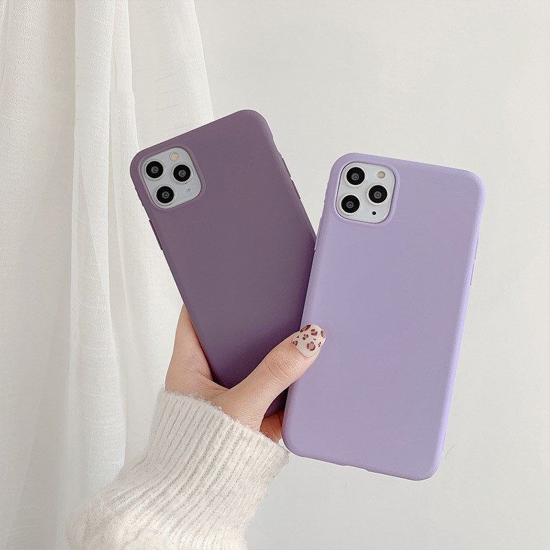 Light taro purple mobile phone case