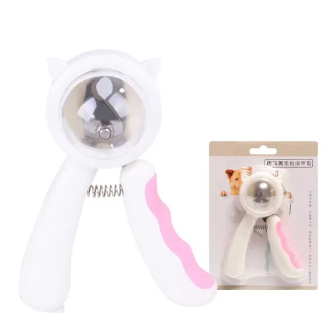 Splash proof Pet Nail Scissors Pink - Shop at LoveMi