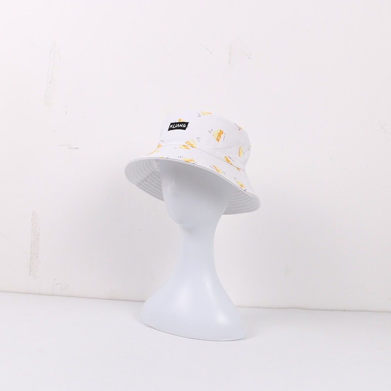 Banana fries Japanese retro canvas fisherman hat