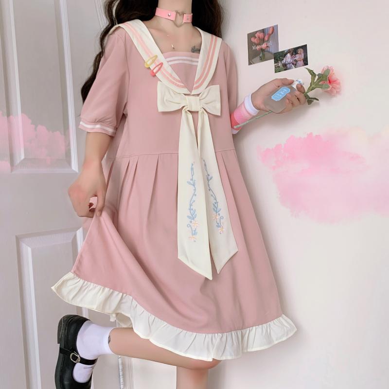 Patchwork high waist slim Ruffle Dress