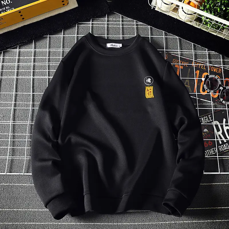 Chinese style men's loose sweatshirt