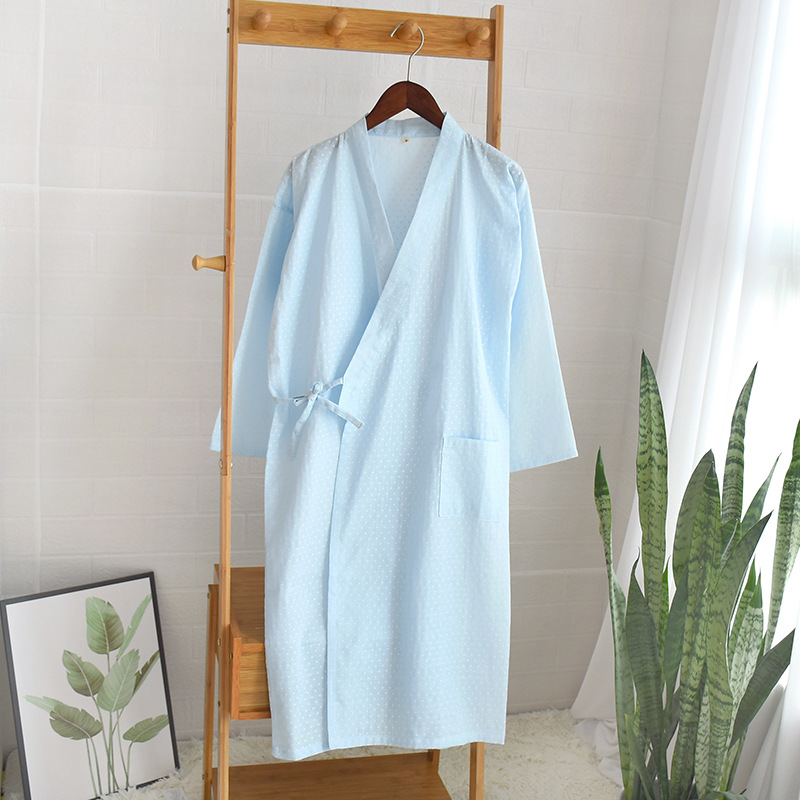 Kimono Robe Soft Blue