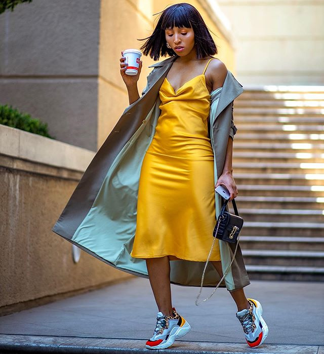 Printed long sleeve trench coat