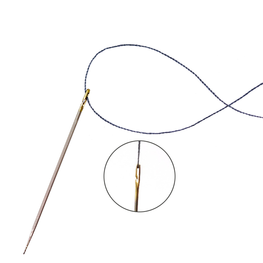 Hand-sewing sewing box needle storage tube