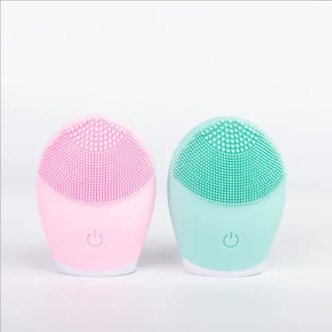 Electric Ultrasonic Silicone Facial Cleanser