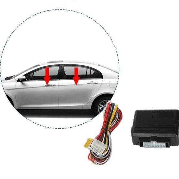 Automatic electric safety window controller