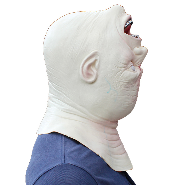 Halloween horror face down mask — view 3