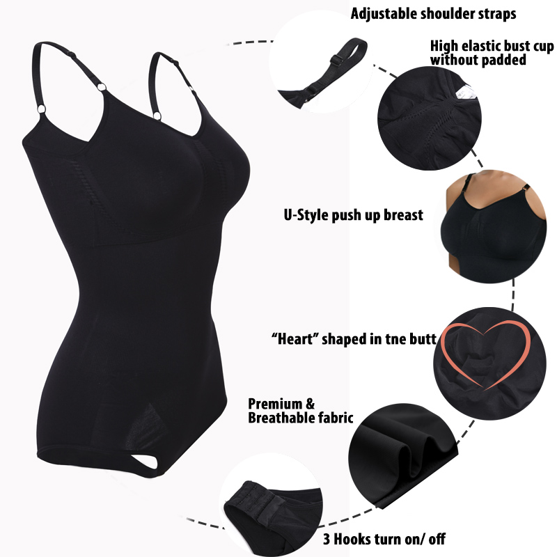 Women Bodysuit Waist Trainer Tummy Shaper Shapewear Girdle - CJdropshipping