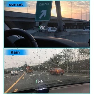 Afficheur tête haute HUD pour voiture sur prise OBD 2