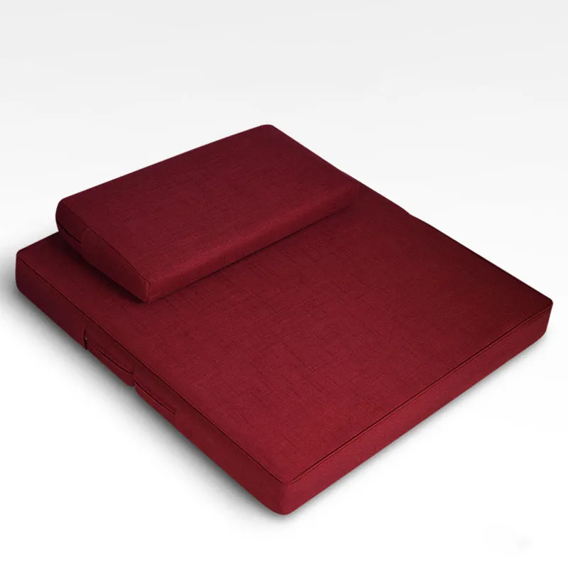 Linen cushion - Red