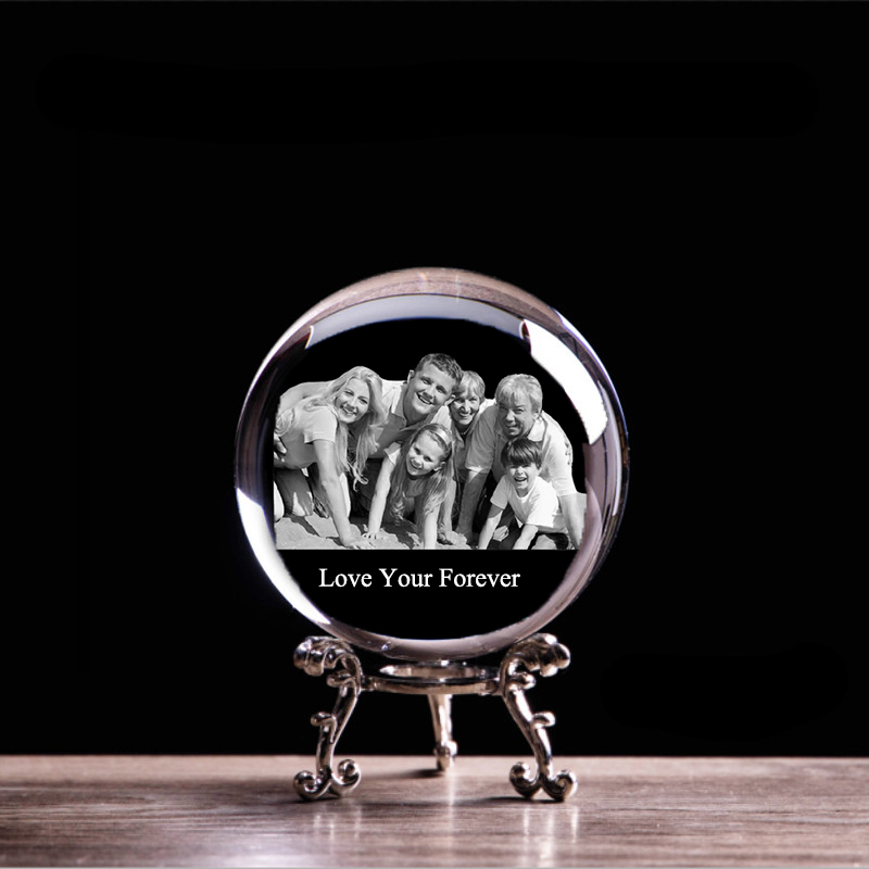 Exquisite crystal ball (Transparent)