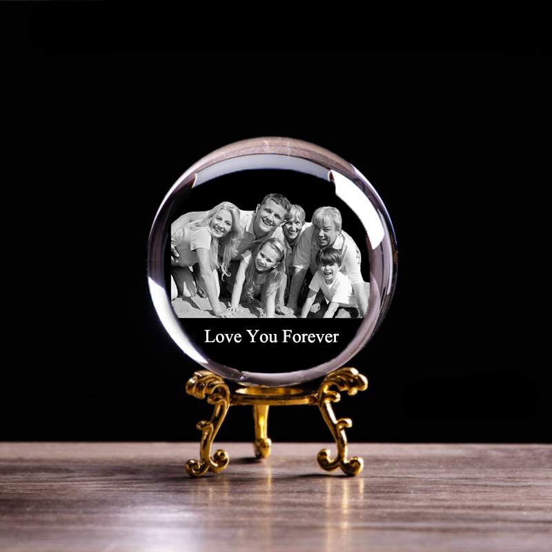 Exquisite crystal ball (Transparent)