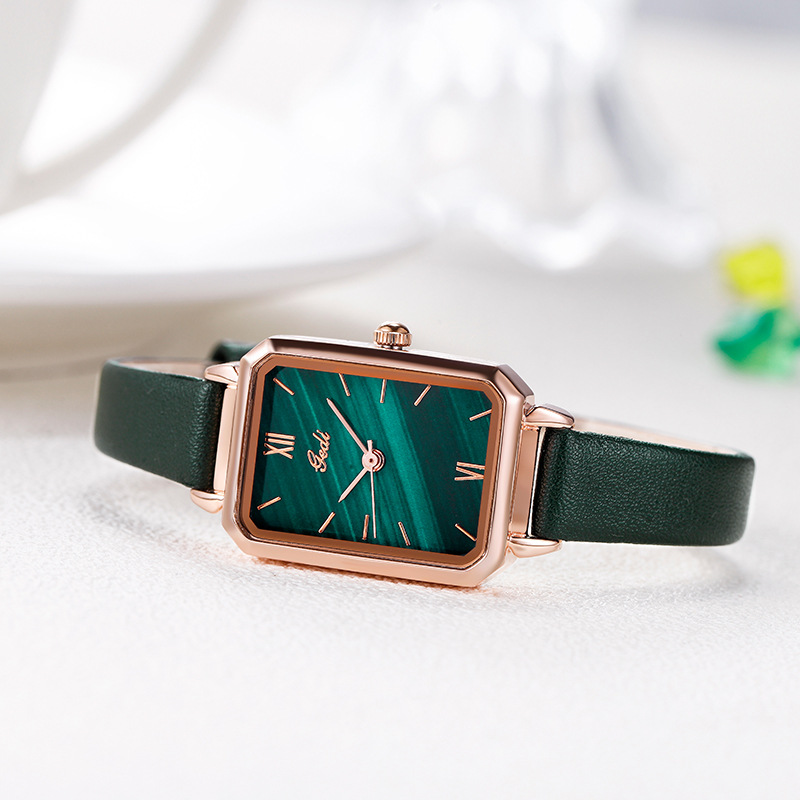 GEDI vintage square quartz watch
