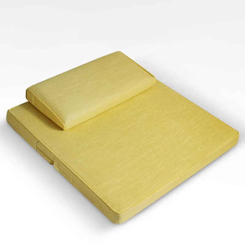 Linen cushion - Yellow