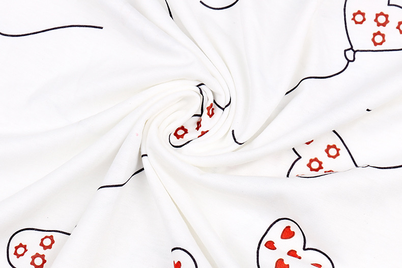 Loose casual printed T-shirt