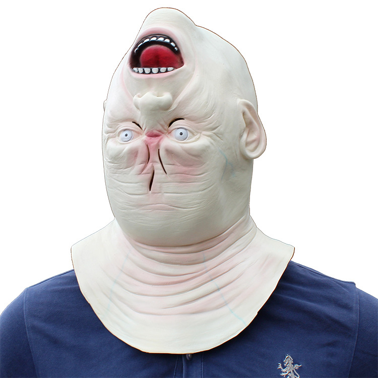 Halloween horror face down mask — view 2