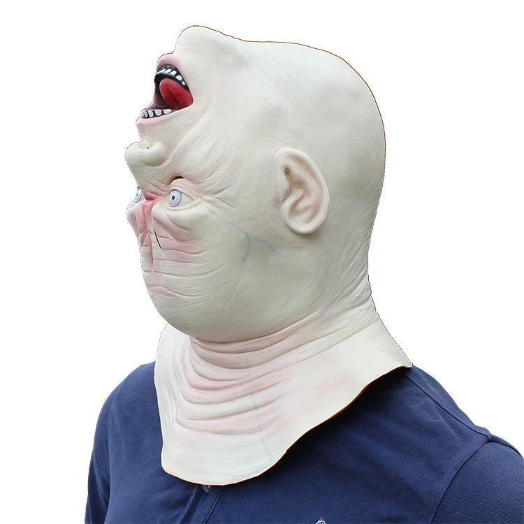 Halloween horror face down mask — view 5