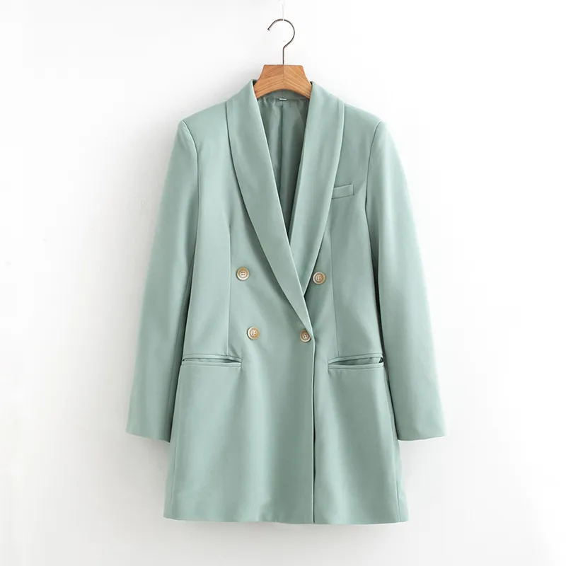 Buttoned suit jacket - Green