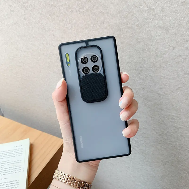 Sliding Window Lens for Huawei Mobile Phone Case