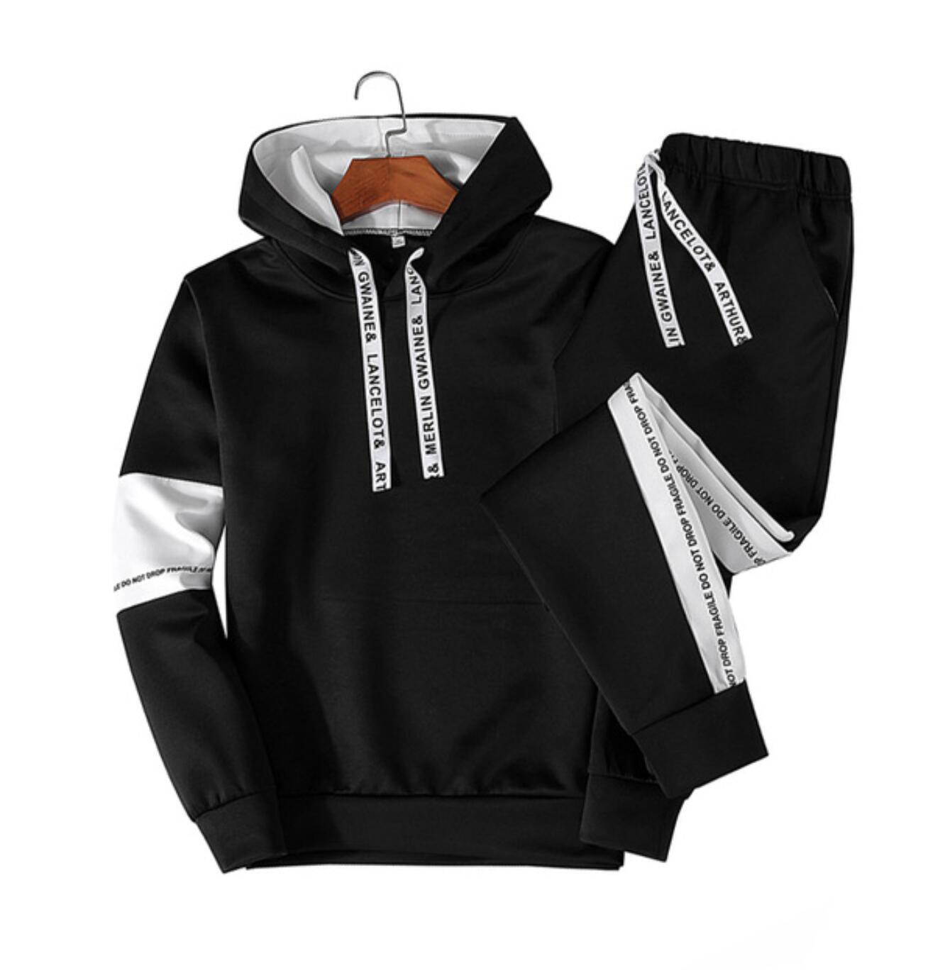 Casual hoodie sport suit