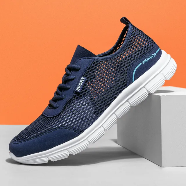 Breathable mesh thin mesh sneakers Blue - Shop at LoveMi