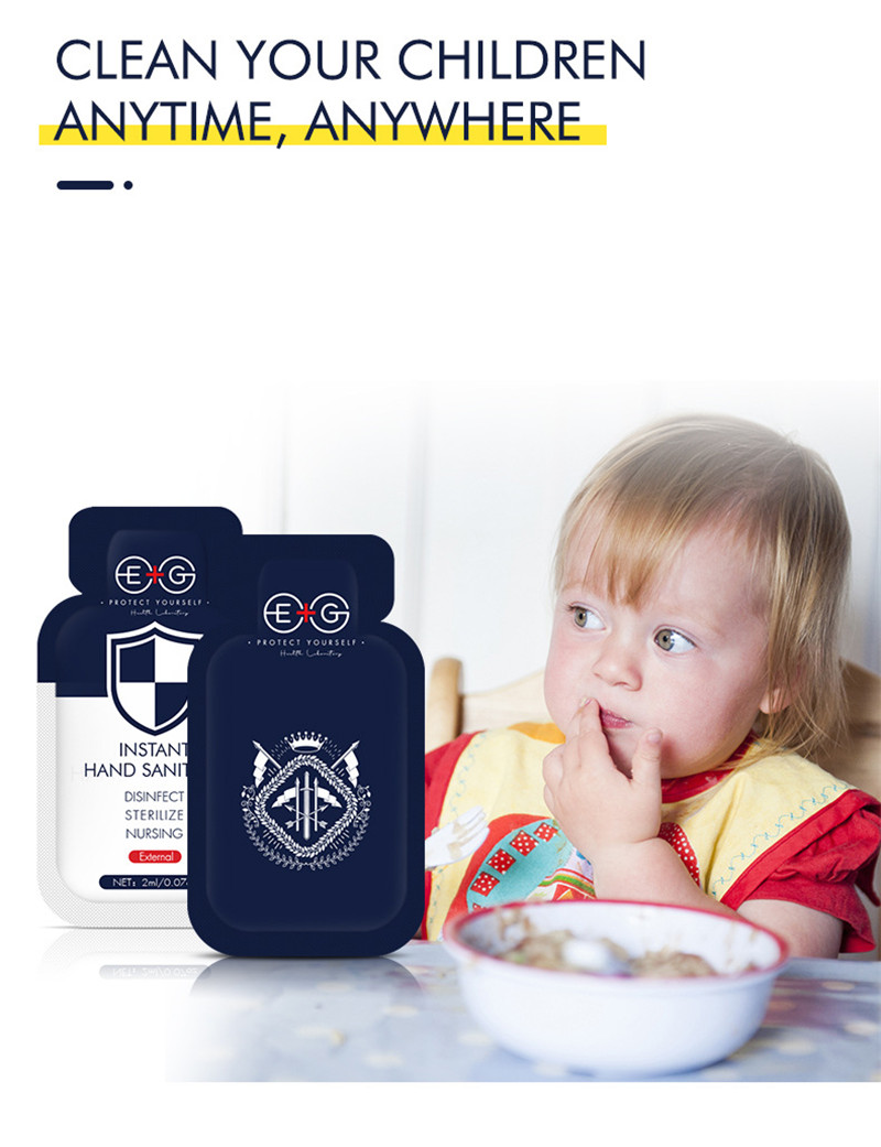 Dual-certified alcohol-free hand sanitizer