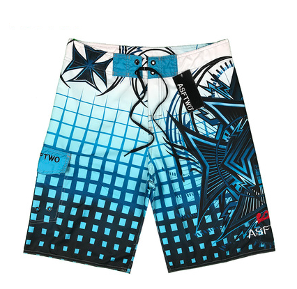 Men's casual straight five-point shorts