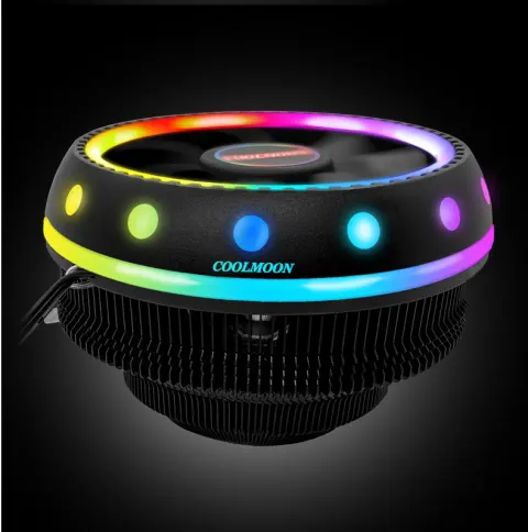 Color Changing Computer Cooling CPU Fan