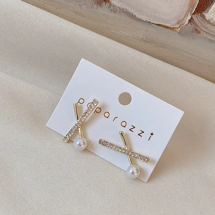 Elegant pearl sweet earrings