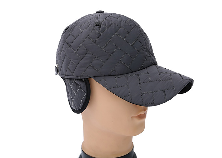 Cold ear protection cotton cap — view 3