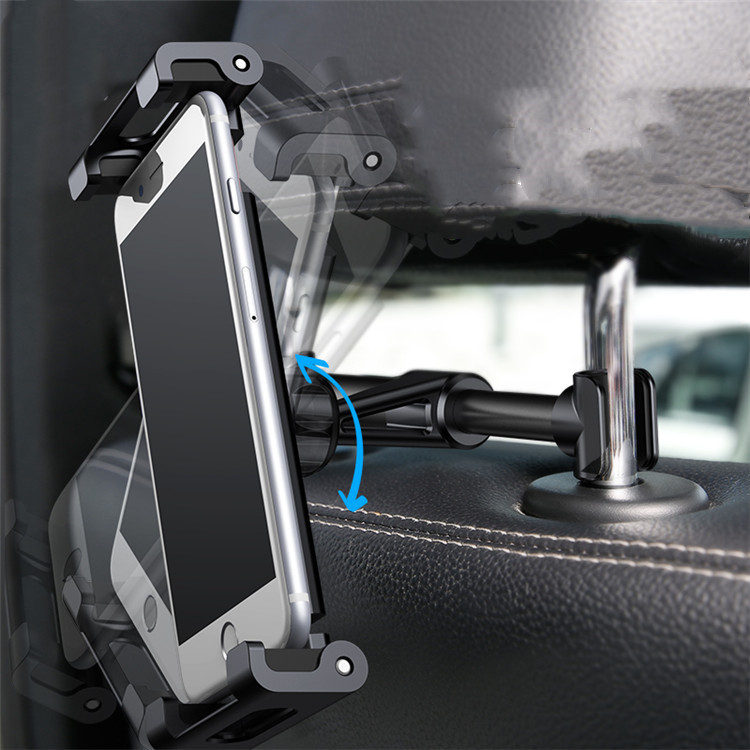 Snap-on rear seat car bracket