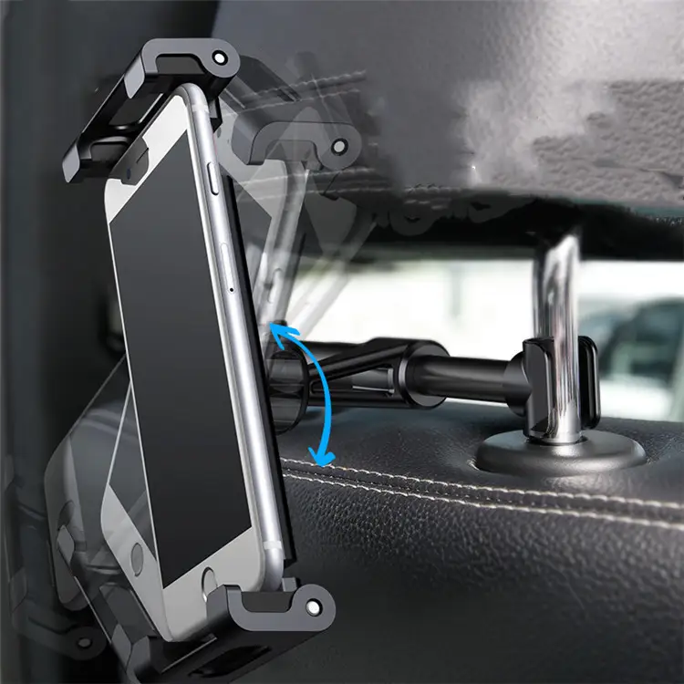 Snap-on rear seat car bracket