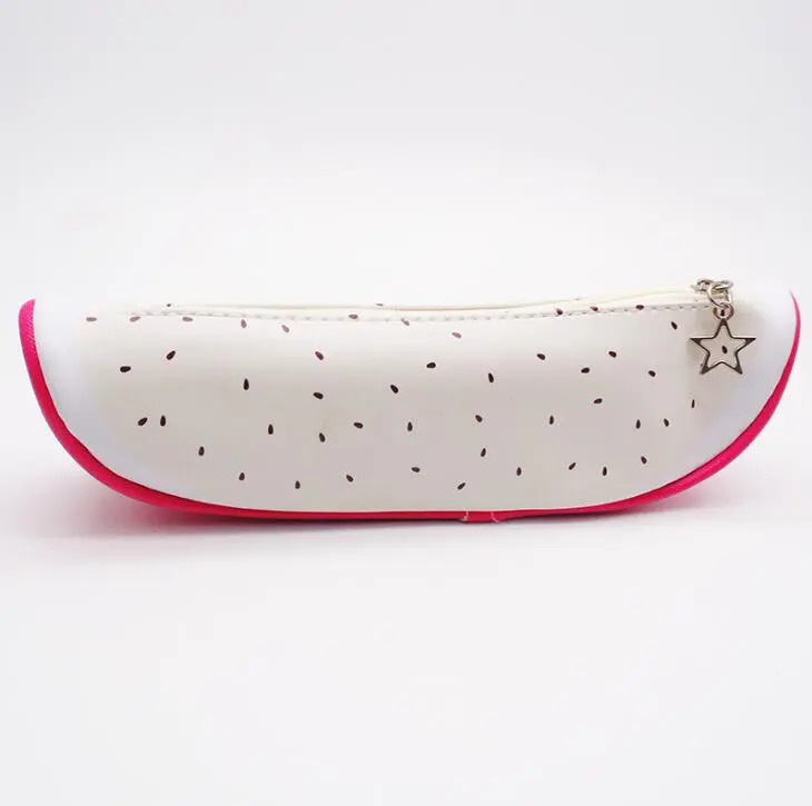Fruit pencil case - White
