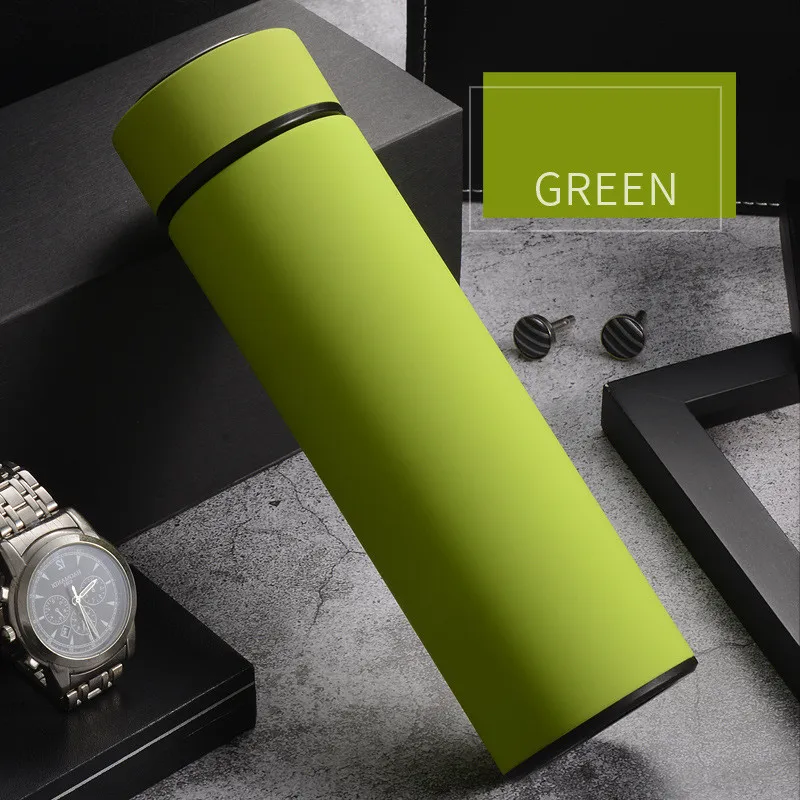 Business vacuum 304 stainless steel vacuum flask - Green