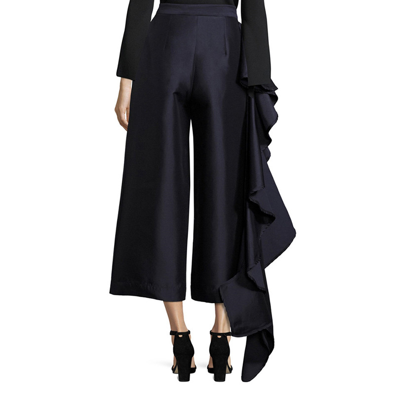 Title 3, Irregular Cropped Trousers, a stylish and uniqu...