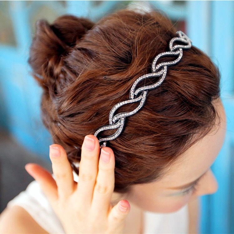 All-match rhinestone headband