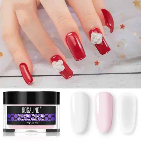 Nail Styling Carved Powder and Crystal Liquid