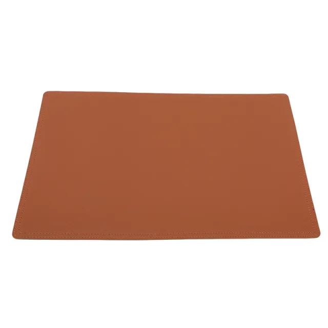 Waterproof leather placemat Orange - Shop at LoveMi