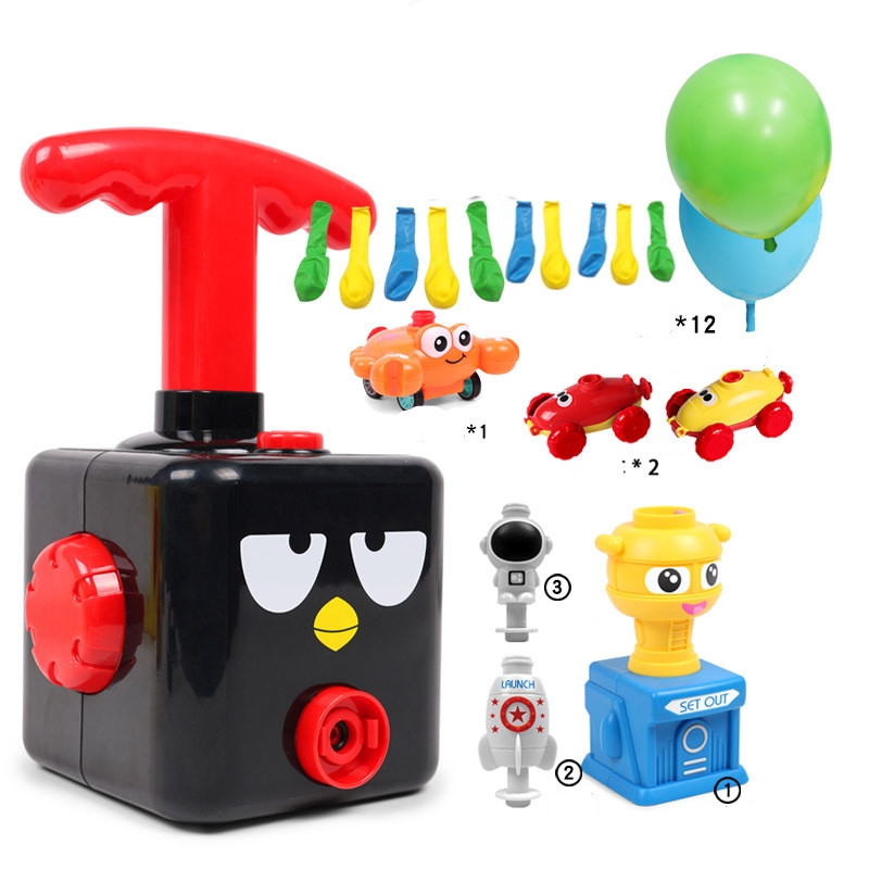 Power Balloon Launch Tower Toy Puzzle – A Yellow