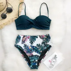 Printed bikini swimsuit - A-S - View 1