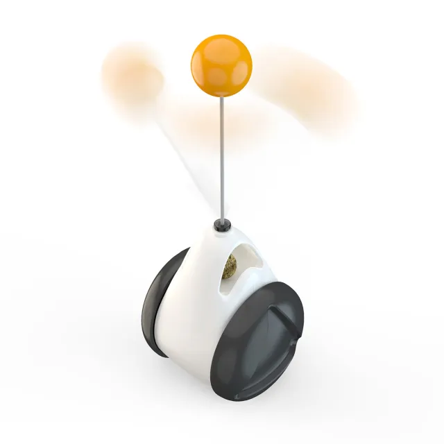 Balance swing car funny cat toy White - Shop at LoveMi