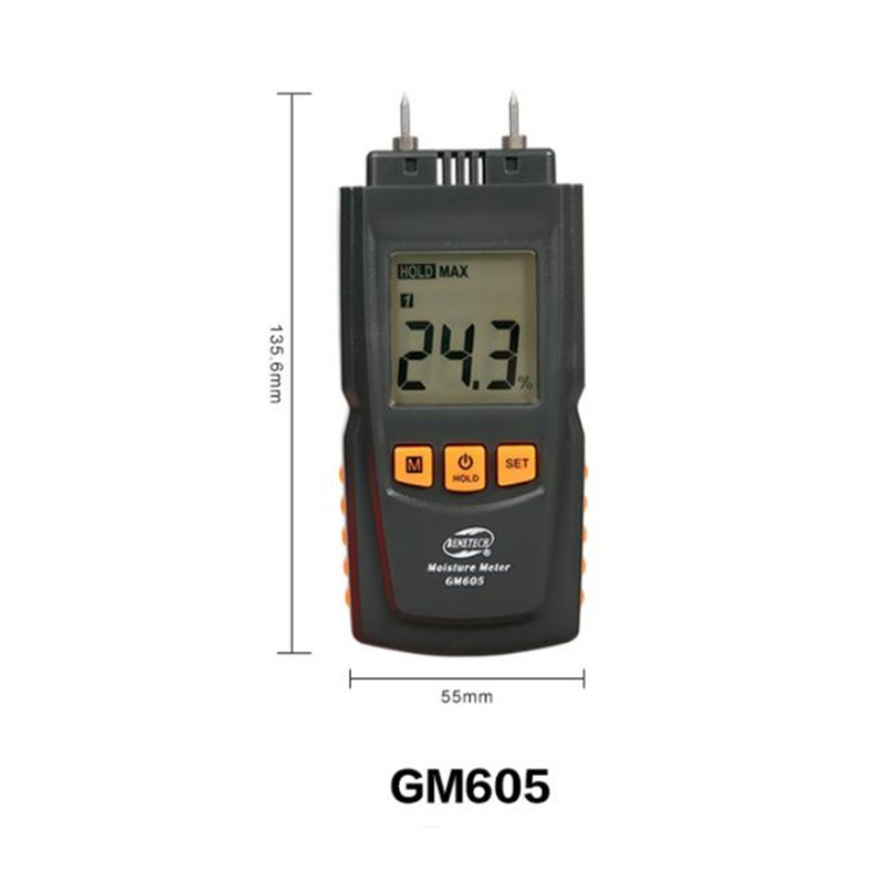 GM605 Pin type wood moisture meter