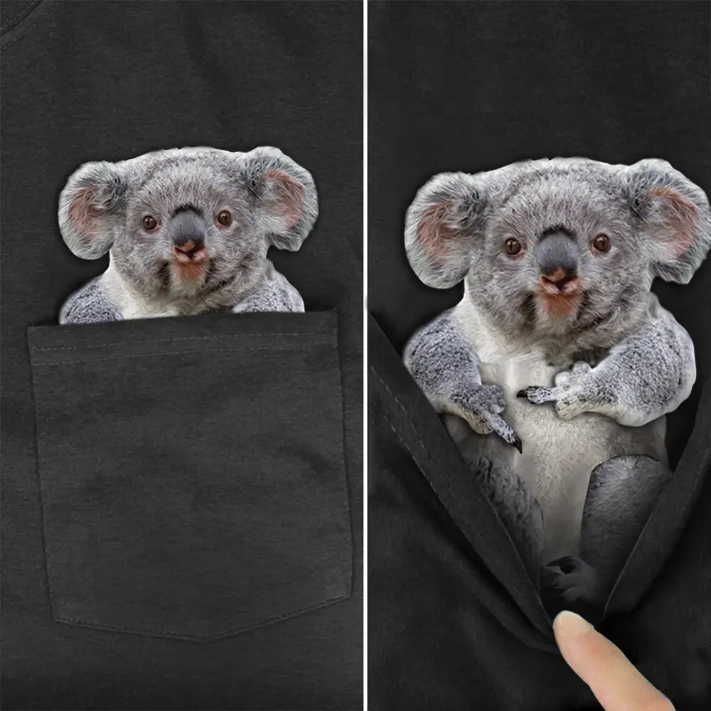 Men's 2D printed short sleeve