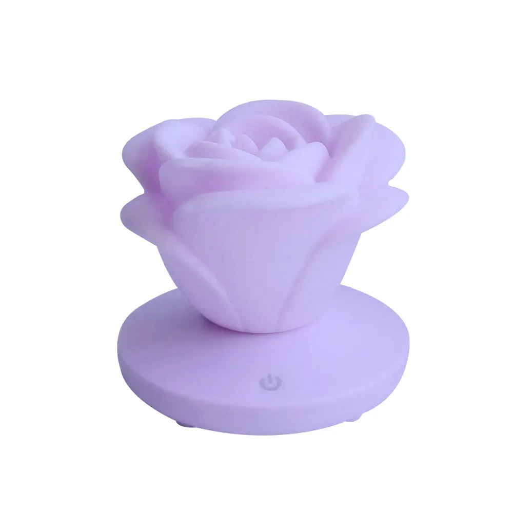4 Colors Romantic Rose-shape Three Lighting Level