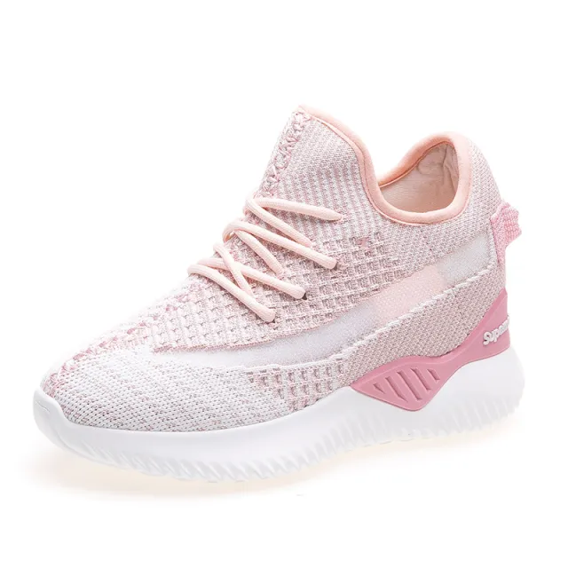 Increased daddy shoes in breathable net Pink - Shop at LoveMi
